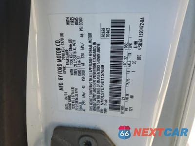 Zdjęcie 12 z 12 samochodu: 2014 FORD TRANSIT CONNECT XL VIN:NM0LS7E79E1157689 - miniatura