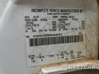 Zdjęcie 12 z 12 samochodu: 2008 FORD F350 SUPER DUTY VIN:1FDWW36R88EB38783 - miniatura