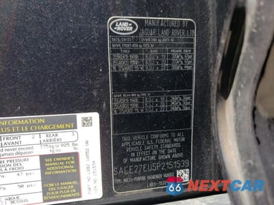 Zdjęcie 13 z 13 samochodu: 2023 LAND ROVER DEFENDER 110 X-DYNAMIC SE VIN:SALE27EU5P2151539 - miniatura