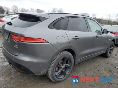 Trzecie zdjęcie samochodu z tyłu: 2019 JAGUAR F-PACE S VIN:SADCM2FV3KA610203 - miniatura