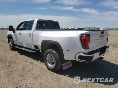 Trzecie zdjęcie samochodu z tyłu: 2021 GMC SIERRA K3500 DENALI VIN:1GT49WEY8MF115876 - miniatura