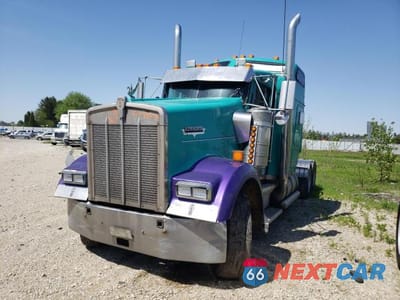 Drugie zdjęcie samochodu z przodu: 2000 KENWORTH CONSTRUCTION W900 VIN:1XKWDB9X5YJ858164 - miniatura
