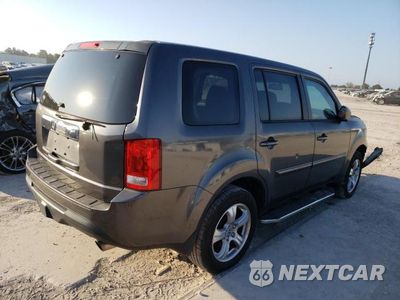 Trzecie zdjęcie samochodu z tyłu: 2012 HONDA PILOT EXL VIN:5FNYF3H54CB032314 - miniatura