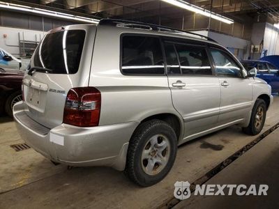 Trzecie zdjęcie samochodu z tyłu: 2006 TOYOTA HIGHLANDER VIN:JTEGD21A160142027 - miniatura