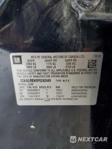 Zdjęcie 14 z 14 samochodu: 2015 GMC TERRAIN SLE VIN:2GKALREK6F6242449 - miniatura