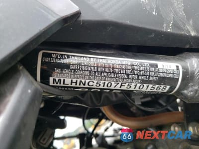 Zdjęcie 9 z 9 samochodu: 2015 HONDA CBR300 R VIN:MLHNC5107F5101568 - miniatura