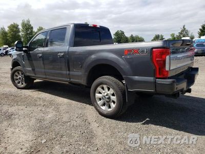 Drugie zdjęcie samochodu z przodu: 2019 FORD F350 SUPER DUTY VIN:1FT8W3BT7KEE61440 - miniatura