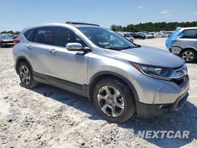 Czwarte zdjęcie samochodu z boku: 2019 HONDA CR-V EXL VIN:5J6RW1H80KA025140 - miniatura