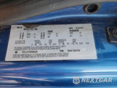 Zdjęcie 10 z 10 samochodu: 2015 INTERNATIONAL PROSTAR VIN:3HSDJAPR4FN686446 - miniatura