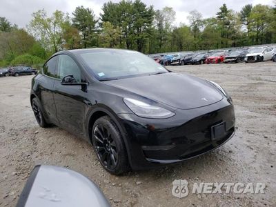 Czwarte zdjęcie samochodu z boku: 2023 TESLA MODEL Y VIN:7SAYGDEE6PA175892 - miniatura