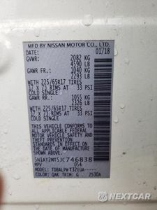 Zdjęcie 13 z 13 samochodu: 2018 NISSAN ROGUE S VIN:5N1AT2MT5JC746838 - miniatura