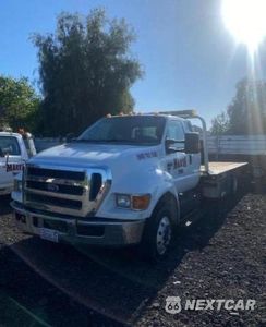 Drugie zdjęcie samochodu z przodu: 2011 FORD F650 SUPER DUTY VIN:3FRWX6FC3BV453956 - miniatura