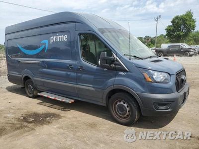 Czwarte zdjęcie samochodu z boku: 2021 FORD TRANSIT T-250 VIN:1FTBR3X81MKA57961 - miniatura