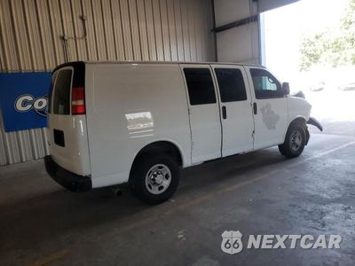 Trzecie zdjęcie samochodu z tyłu: 2014 CHEVROLET EXPRESS G2500 VIN:1GCWGFCA1E1166526 - miniatura
