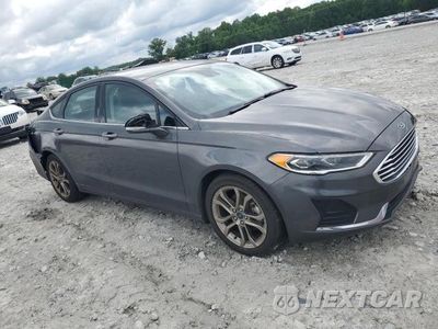 Czwarte zdjęcie samochodu z boku: 2020 FORD FUSION SEL VIN:3FA6P0CD6LR154338 - miniatura