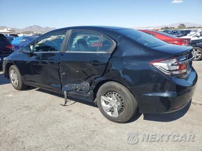 Drugie zdjęcie samochodu z przodu: 2013 HONDA CIVIC LX VIN:19XFB2F56DE044455 - miniatura
