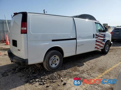Trzecie zdjęcie samochodu z tyłu: 2016 GMC SAVANA G2500 VIN:1GTW7BFG4G1227640 - miniatura