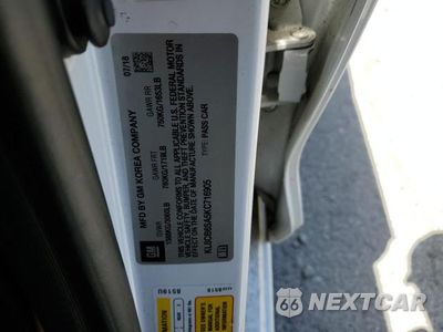 Zdjęcie 12 z 12 samochodu: 2019 CHEVROLET SPARK LS VIN:KL8CB6SA5KC716905 - miniatura