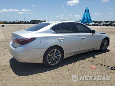 Trzecie zdjęcie samochodu z tyłu: 2019 INFINITI Q50 LUXE VIN:JN1EV7AP9KM519722 - miniatura