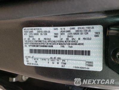Zdjęcie 13 z 13 samochodu: 2019 FORD F350 SUPER DUTY VIN:1FT8W3BT7KEE61440 - miniatura