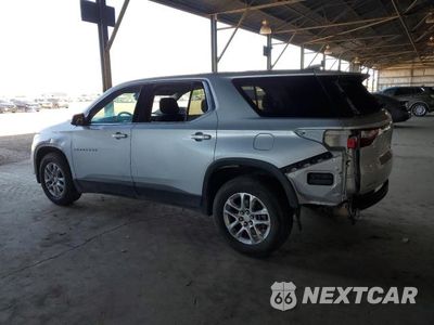 Drugie zdjęcie samochodu z przodu: 2018 CHEVROLET TRAVERSE LS VIN:1GNERFKWXJJ142939 - miniatura
