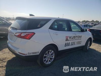 Trzecie zdjęcie samochodu z tyłu: 2018 CHEVROLET EQUINOX LS VIN:3GNAXHEV5JL162799 - miniatura