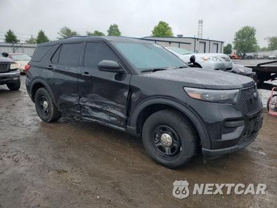 Czwarte zdjęcie samochodu z boku: 2021 FORD EXPLORER POLICE INTERCEPTOR VIN:1FM5K8AB2MGB61733 - miniatura