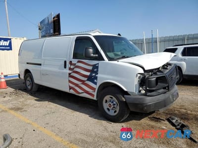 Czwarte zdjęcie samochodu z boku: 2016 GMC SAVANA G2500 VIN:1GTW7BFG4G1227640 - miniatura