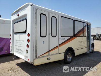 Trzecie zdjęcie samochodu z tyłu: 2018 FORD ECONOLINE E350 SUPER DUTY CUTAWAY VAN VIN:1FDEE3FSXJDC20835 - miniatura