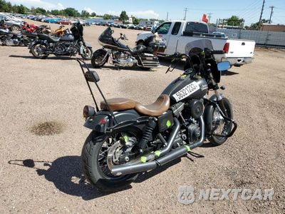 Czwarte zdjęcie samochodu z boku: 2017 HARLEY-DAVIDSON FXDB DYNA STREET BOB VIN:1HD1GXM11HC323980 - miniatura