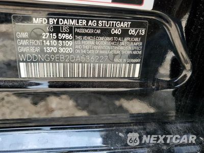 Zdjęcie 12 z 12 samochodu: 2013 MERCEDES-BENZ S 550 4MATIC VIN:WDDNG9EB2DA536227 - miniatura