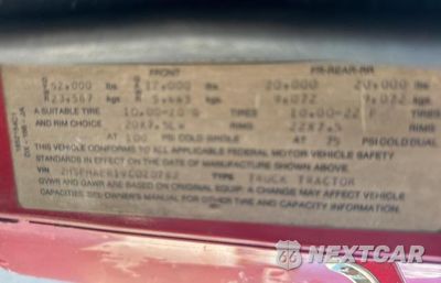 Zdjęcie 10 z 10 samochodu: 1997 INTERNATIONAL 9000 9400 VIN:2HSFHAER1VC020762 - miniatura