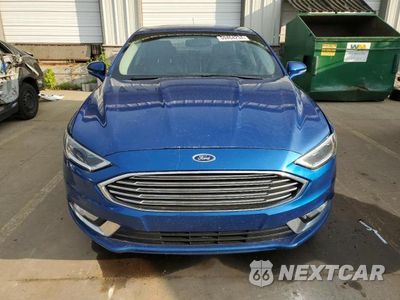 Piąte zdjęcie samochodu w środku: 2017 FORD FUSION SE VIN:3FA6P0H94HR219358 - miniatura