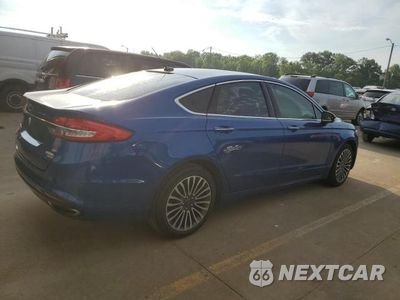 Trzecie zdjęcie samochodu z tyłu: 2017 FORD FUSION SE VIN:3FA6P0H94HR219358 - miniatura
