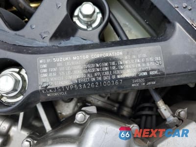 Zdjęcie 9 z 9 samochodu: 2006 SUZUKI SV650 VIN:JS1VP53A262100367 - miniatura