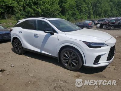 Czwarte zdjęcie samochodu z boku: 2024 LEXUS RX 350 BASE VIN:2T2BAMCA5RC042860 - miniatura