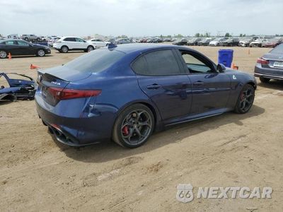 Trzecie zdjęcie samochodu z tyłu: 2017 ALFA ROMEO GIULIA QUADRIFOGLIO VIN:ZARFAEAV7H7556684 - miniatura