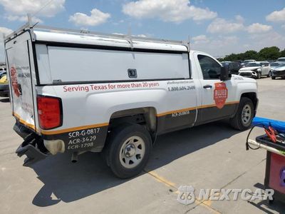 Trzecie zdjęcie samochodu z tyłu: 2018 CHEVROLET SILVERADO C1500 VIN:1GCNCNEC1JZ328618 - miniatura