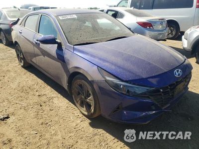 Czwarte zdjęcie samochodu z boku: 2023 HYUNDAI ELANTRA SEL VIN:KMHLM4AG0PU549278 - miniatura
