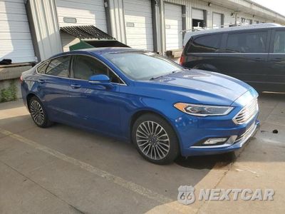 Czwarte zdjęcie samochodu z boku: 2017 FORD FUSION SE VIN:3FA6P0H94HR219358 - miniatura