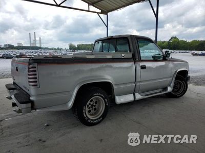 Trzecie zdjęcie samochodu z tyłu: 1992 GMC SIERRA C1500 VIN:1GTDC14K6NZ501634 - miniatura