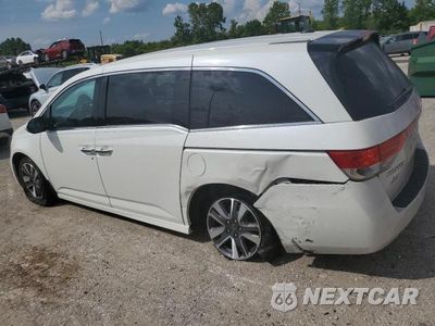 Drugie zdjęcie samochodu z przodu: 2014 HONDA ODYSSEY TOURING VIN:5FNRL5H97EB113807 - miniatura