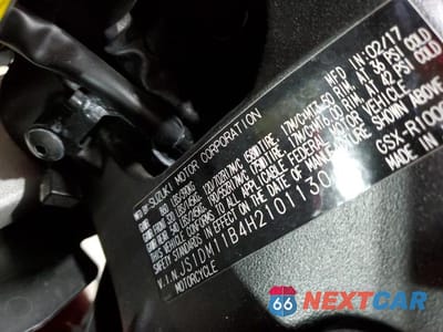 Zdjęcie 9 z 9 samochodu: 2017 SUZUKI GSX-R1000 VIN:JS1DM11B4H2101130 - miniatura