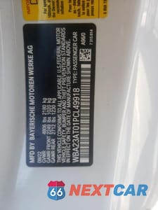 Zdjęcie 12 z 12 samochodu: 2023 BMW 430I VIN:WBA23AT01PCL49918 - miniatura