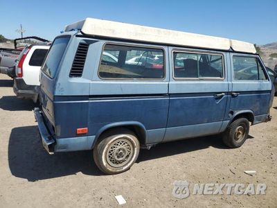 Trzecie zdjęcie samochodu z tyłu: 1983 VOLKSWAGEN VANAGON BUS VIN:WV2YB0250DH113395 - miniatura