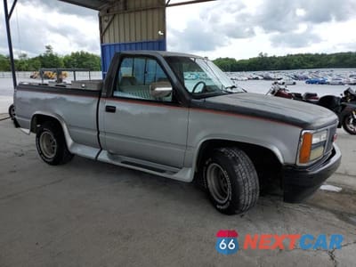 Czwarte zdjęcie samochodu z boku: 1992 GMC SIERRA C1500 VIN:1GTDC14K6NZ501634 - miniatura