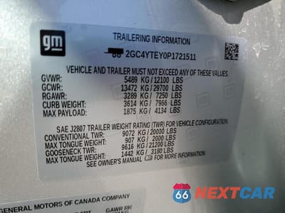 Zdjęcie 12 z 12 samochodu: 2023 CHEVROLET SILVERADO K3500 LT VIN:2GC4YTEY0P1721511 - miniatura