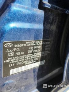 Zdjęcie 13 z 13 samochodu: 2020 HYUNDAI ELANTRA SEL VIN:5NPD84LF6LH617752 - miniatura