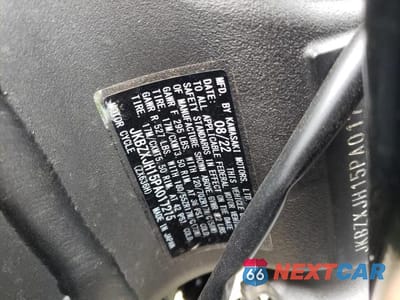 Zdjęcie 10 z 10 samochodu: 2023 KAWASAKI ZX636 K VIN:JKBZXJH15PA017215 - miniatura