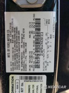 Zdjęcie 12 z 12 samochodu: 2019 FORD FUSION SE VIN:3FA6P0LU7KR207353 - miniatura